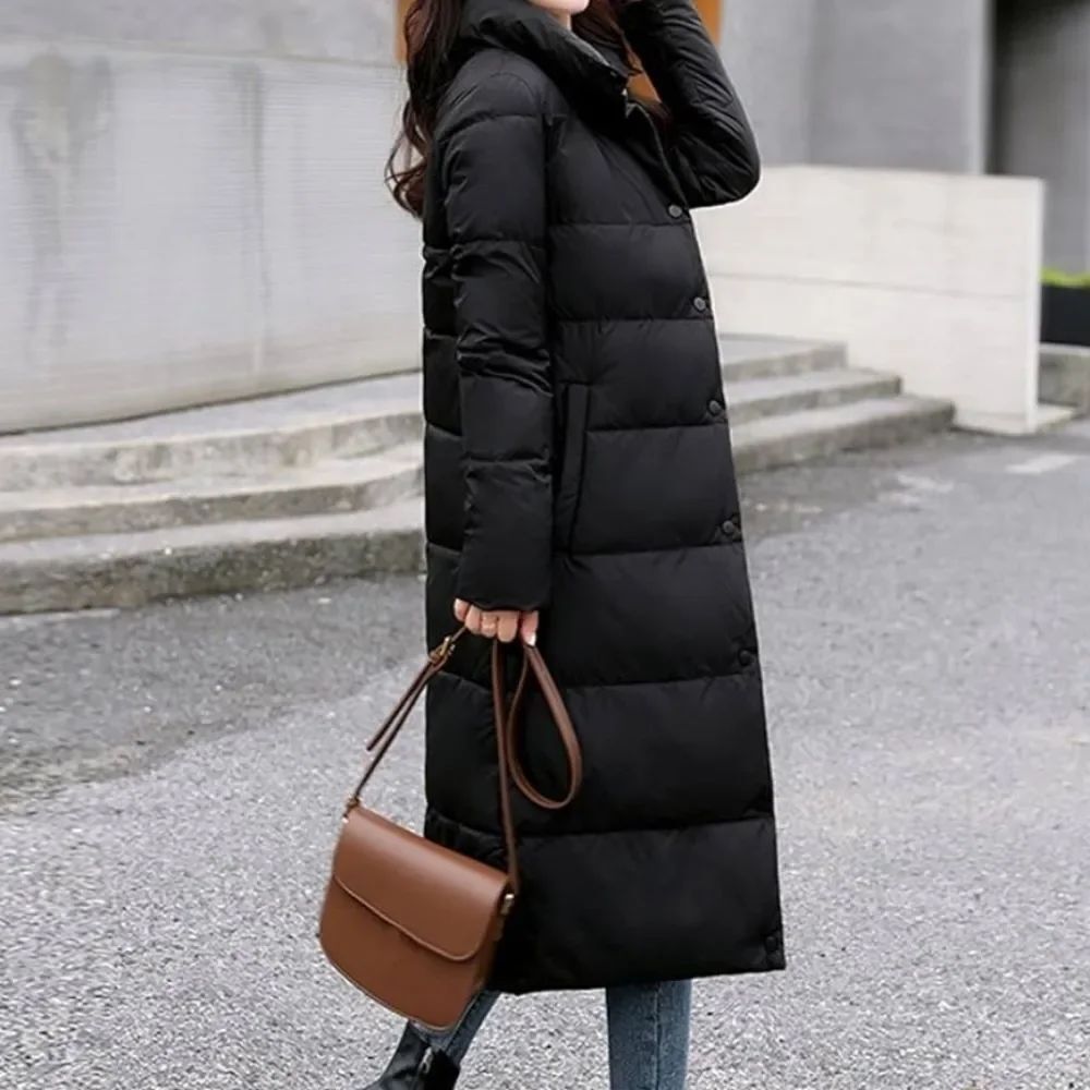 Shein L Black Puffer Coat
